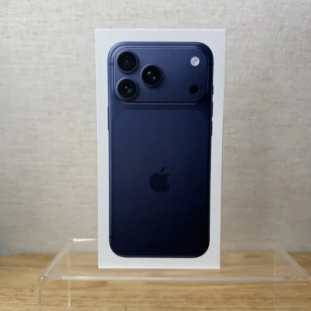 EMPTY BOX ONLY iPhone 17 Pro Blue Packaging Original 256GB
